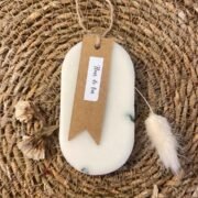 suspension parfumée fleur de lin - artisanale et naturelle - pour armoire - Niõ