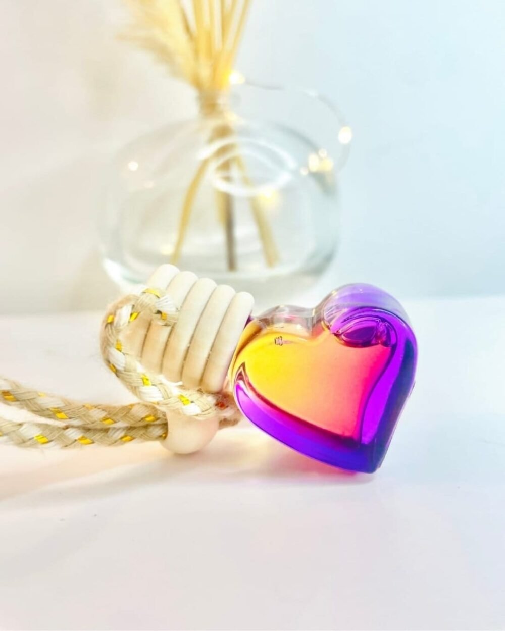 Parfum de voiture - Diffuseurs artisanaux de parfum pour la voiture -Violet- Niõ