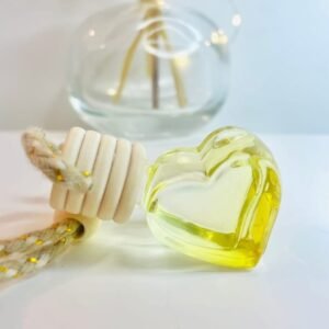 Parfum de voiture - Diffuseurs artisanaux de parfum pour la voiture - jaune - Niõ