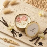 Bougie parfumée cocooning - La douce Vanille | 100g