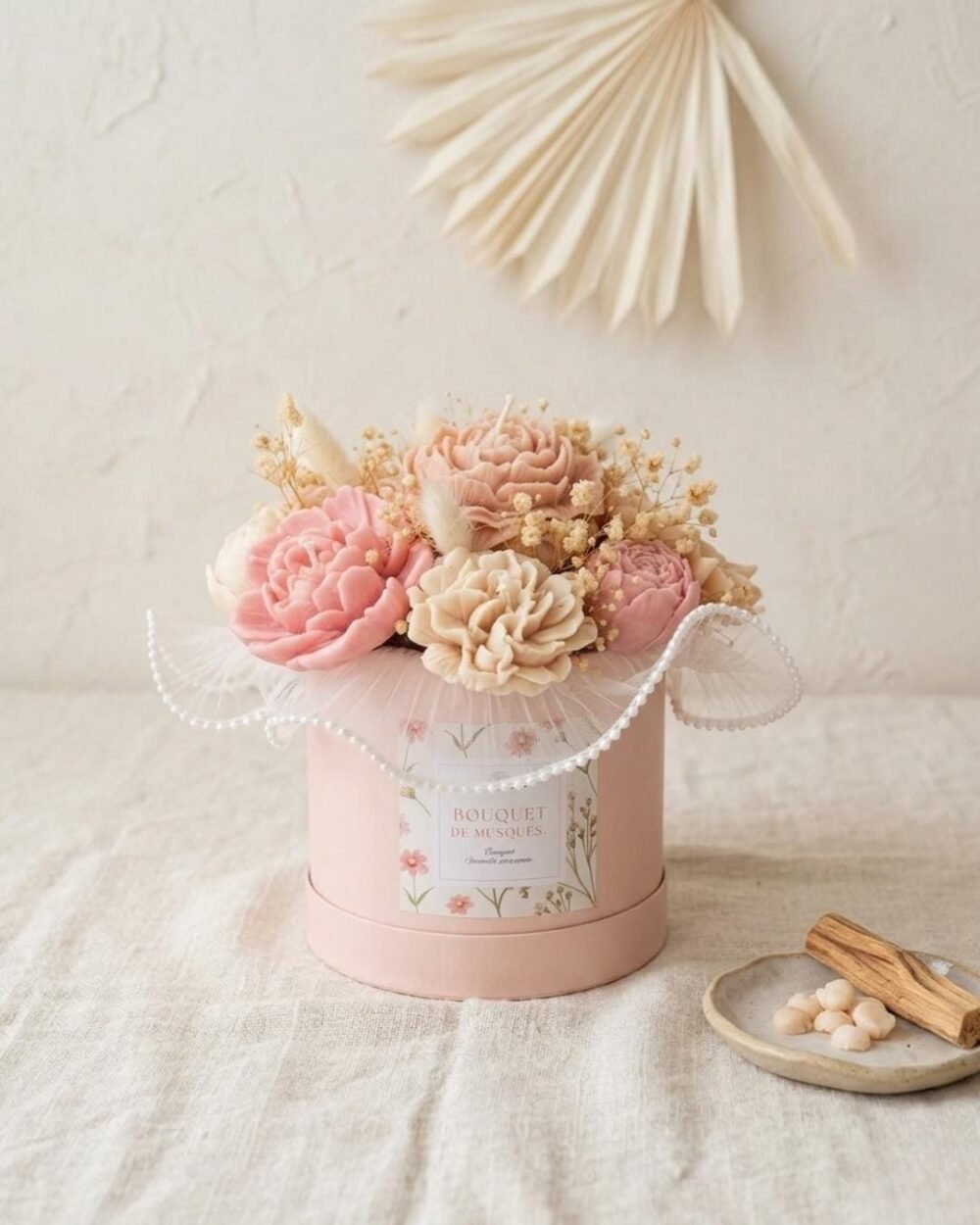 Bouquet parfumé Accords Musqués - cire végétale - Premium - Niõ par N'importe où