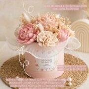 Bouquet parfumé Accords Musqués - création originale fait main - Niõ par N'importe où
