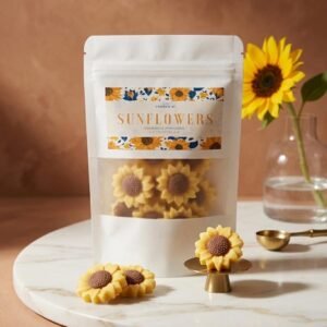Sunflowers - antimoustique naturel et efficace - fondants parfumés à la citronnelle - Niõ