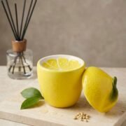 Brûle-Parfum en Céramique Jaune Citron - Dolce Limone - Niõ Brûle-Parfum en Céramique Jaune Citron - Dolce Limone - Niõ