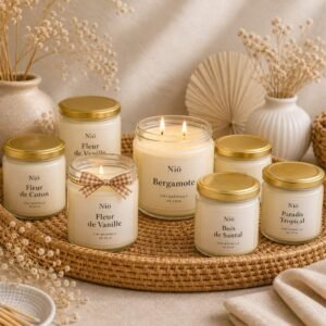 Collection Bohème - essentiel de la bougie parfumée artisanale faite à la main en cire naturelle - authentique - Niõ Collection Bohème - essentiel de la bougie parfumée artisanale faite à la main en cire naturelle - authentique - Niõ