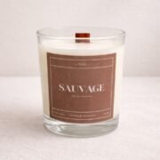 bougie parfumée SAUVAGE - esprit naturel et rebelle - Fait Main - Niõ par N'importe où bougie parfumée SAUVAGE - esprit naturel et rebelle - Fait Main - Niõ par N'importe où