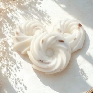 fondants parfumés bois de santal - en cire végétale coulée à la main - Niõ