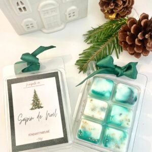 Tablette de fondants parfumés Sapin de Noël - fondants artisanaux faits à la main - Niõ