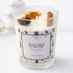 Bougie parfumée Douceur d’Hiver | Orange Épicée