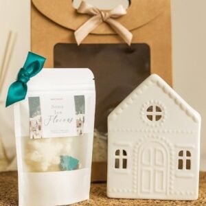 Coffret Parfumé Hiver Cosy - brûle parfum et les fondants parfumés artisanaux - Niõ