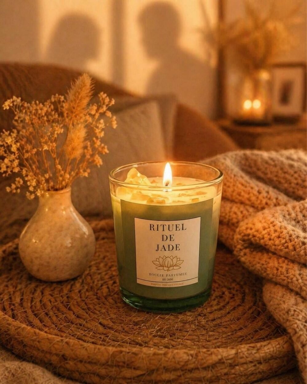 Bougie Bijou Rituel de Jade - Fait Main - Premium - Nio par N'importe où Bougie Bijou Rituel de Jade - Fait Main - Premium - Nio par N'importe où
