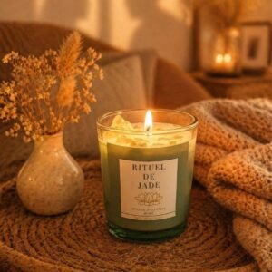 Bougie Bijou Rituel de Jade - Fait Main - Premium - Nio par N'importe où Bougie Bijou Rituel de Jade - Fait Main - Premium - Nio par N'importe où