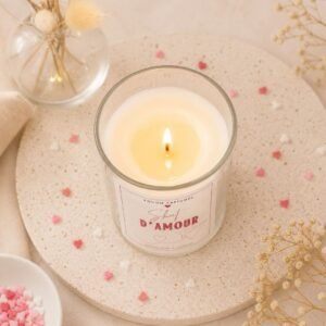 Bougie Saint Valentin - Shot D’amour - cire végétale - Niõ par n'importe où Bougie Saint Valentin - Shot D’amour - cire végétale - Niõ par n'importe où