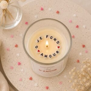 Bougie Saint Valentin - Shot D’amour - message secret à l'intérieur - Niõ par n'importe où Bougie Saint Valentin - Shot D’amour - message secret à l'intérieur - Niõ par n'importe où