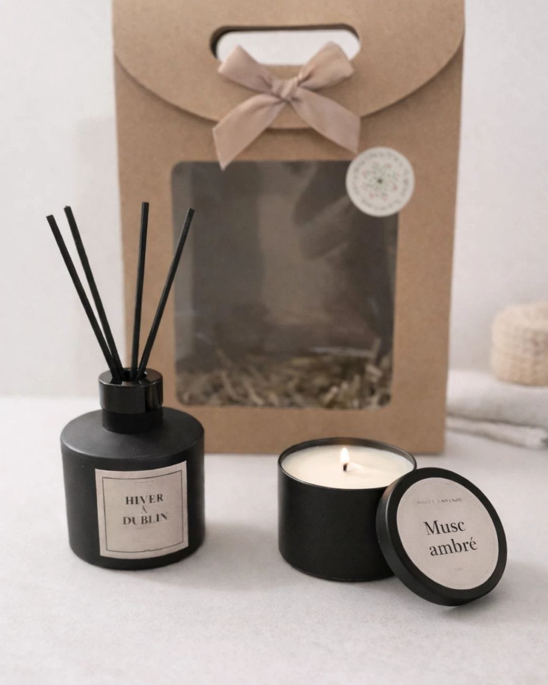 Coffret parfumé pour homme - l'empreinte - duo Musc & Ambre - Premium - Nio par N'importe où Coffret parfumé pour homme - l'empreinte - duo Musc & Ambre - Premium - Nio par N'importe où