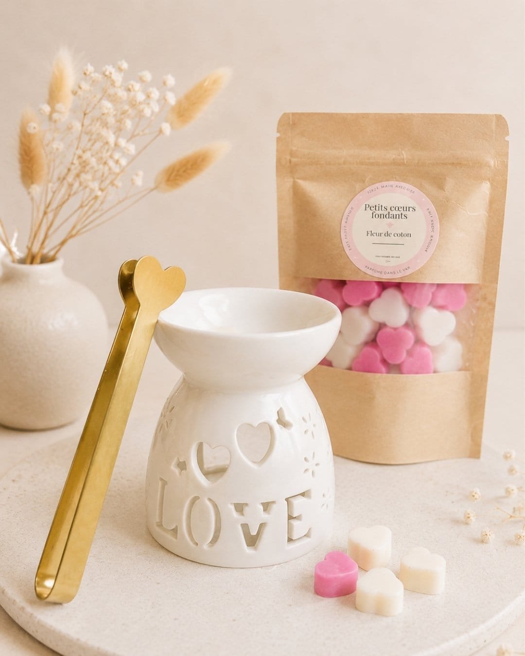 coffret parfumé moments précieux - brûle-parfum et mini fondants artisanaux - Niõ coffret parfumé moments précieux - brûle-parfum et mini fondants artisanaux - Niõ