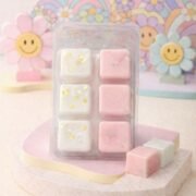 Tablette de fondants parfumés Fleur de Cerisier & Poudre de Riz - Flower Power Mood - création originale - Nio par N'importe où