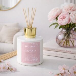 Diffuseur de parfum à batonnets Balade à Tokyo - Fleur de cerisier - Premium - Niõ par N'importe où