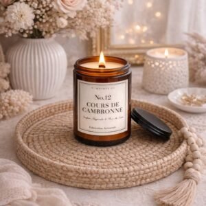 bougie parfumée naturelle Magnolia fait main - Nio par N'importe où bougie parfumée naturelle Magnolia fait main - Nio par N'importe où