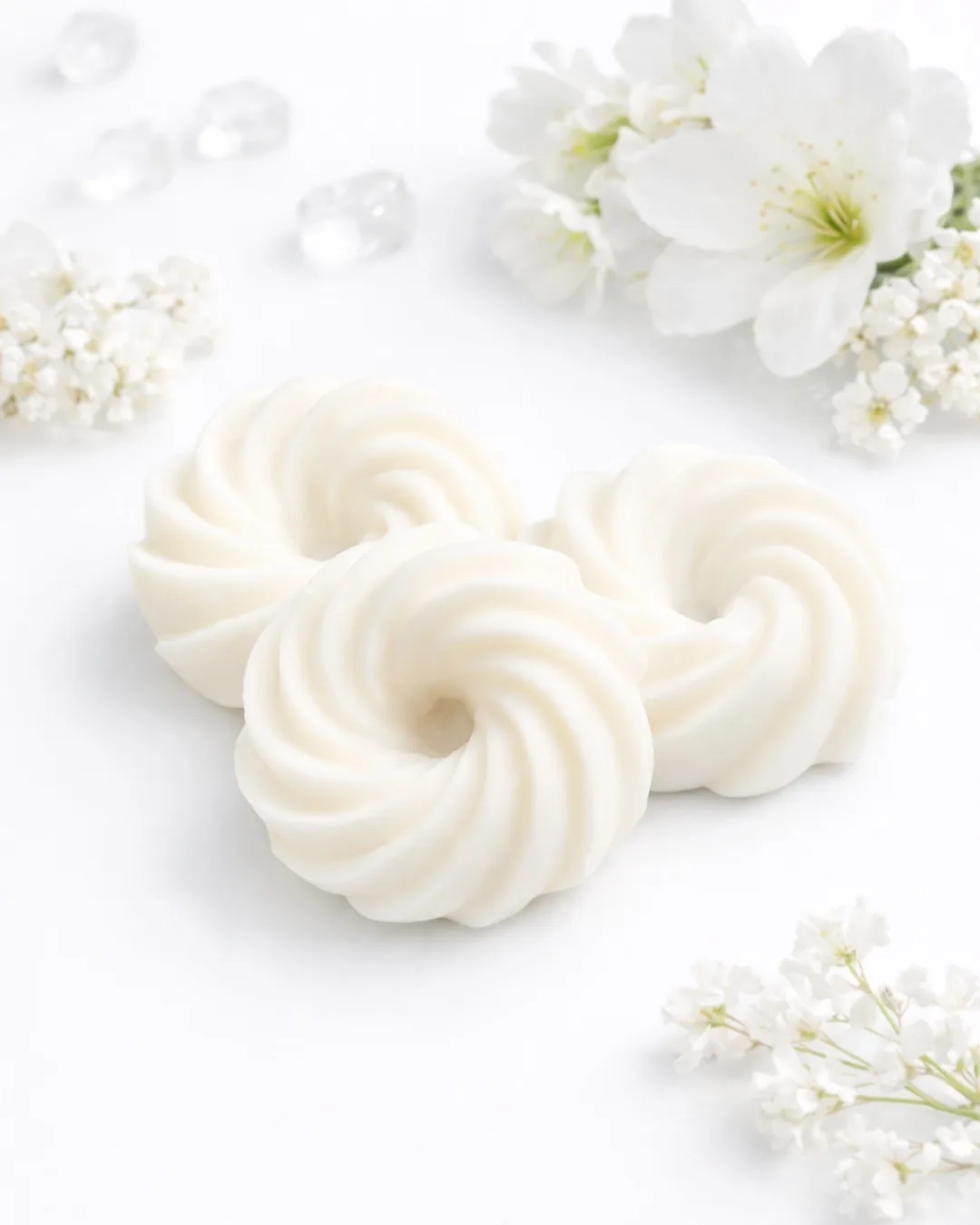 fondants parfumés Musc Blanc - cire végétale - fait main - Niõ par N'importe où