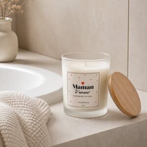 Bougie Parfumée Fait Main comme Cadeau Fête des Mères - Maman d'amour - Niõ Bougie Parfumée Fait Main comme Cadeau Fête des Mères - Maman d'amour - Niõ