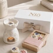 Coffret Découverte Jardin suspendu - Brûle parfum et 6 fondants parfumés - Premium - Niõ -1