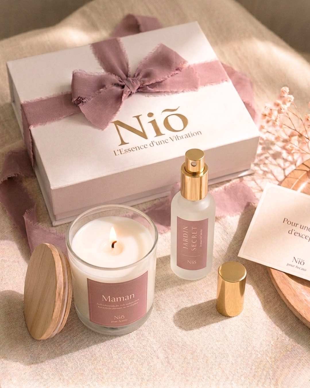 coffret jardin secret - spécial fête des mères - Premium - Niõ coffret jardin secret - spécial fête des mères - Premium - Niõ