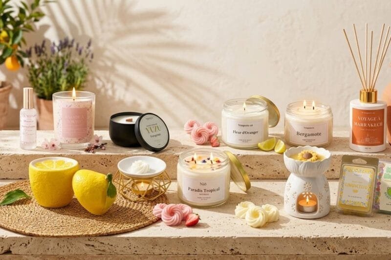 top 10 bougies parfumées meilleures pour été 2026 sélection artisanale cire végétale - Niõ