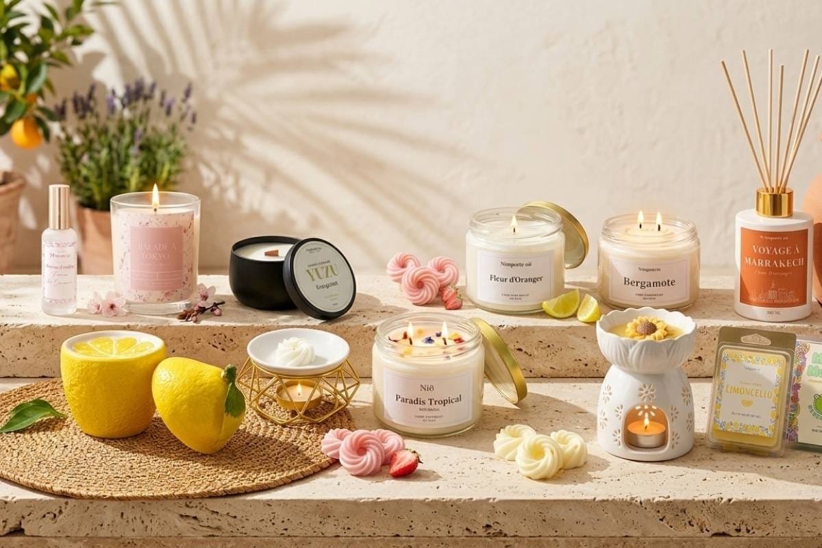 top 10 bougies parfumées meilleures pour été 2026 sélection artisanale cire végétale - Niõ
