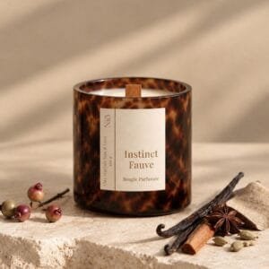 Instinct Fauve - bougie Signature et Premium de Niõ